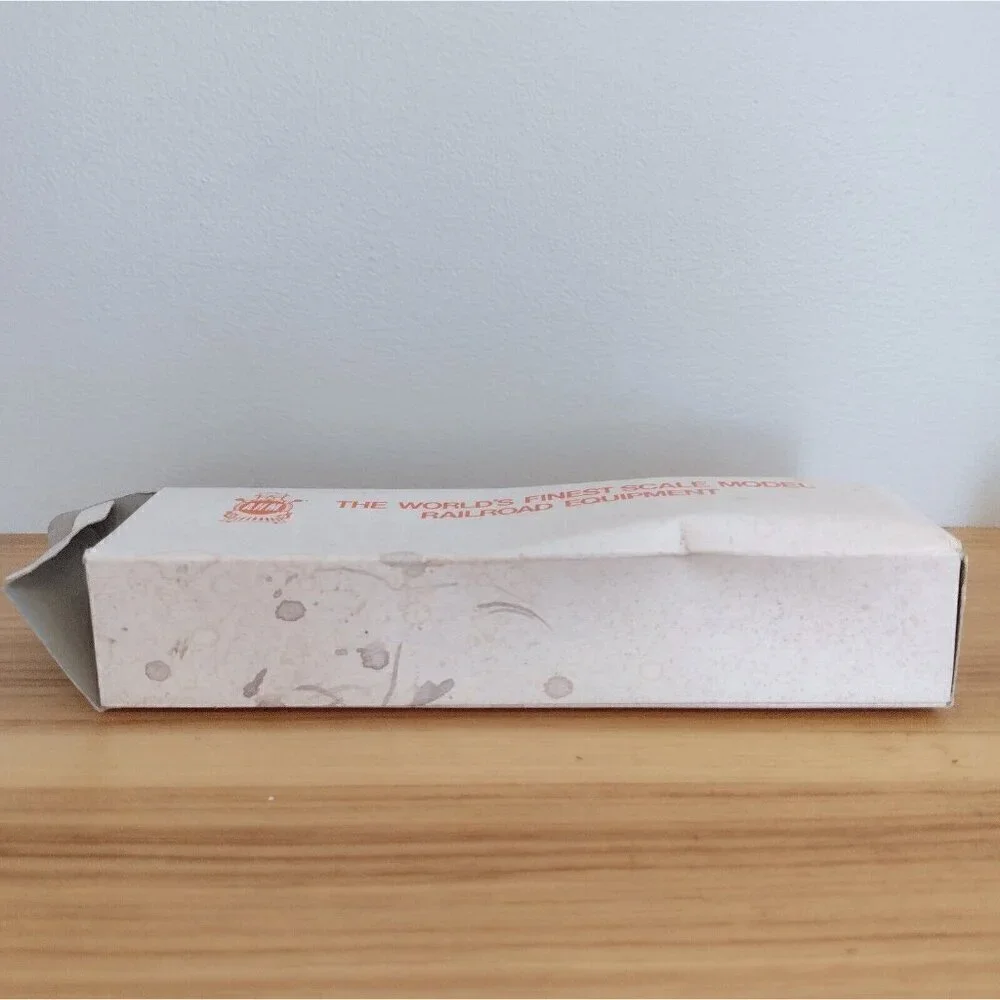 Vintage AHM HO Scale Duro It Right Box Reefer Train Car W/ Box